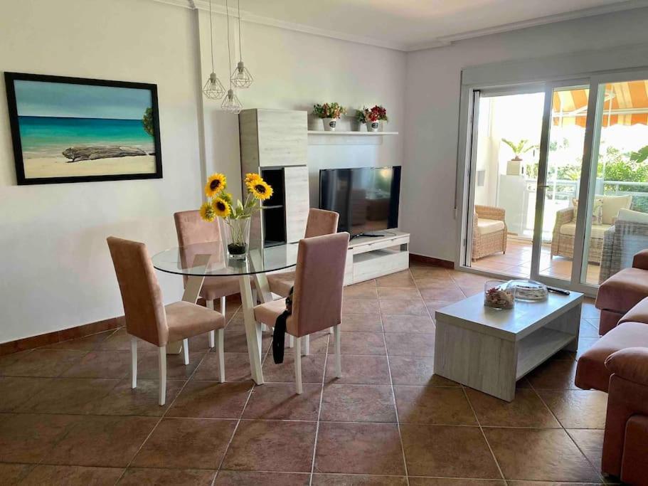 Piso En Primera Linea De Playa, Vera Playa Playas de Vera Eksteriør billede